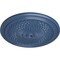 Ekena Millwork Trinity Ceiling Medallion (Fits Canopies up to 3"), Hand-Painted Americana, 22"OD x 1 3/4"P CM22TNAMF - alternate 4
